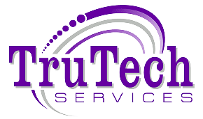 TruTech Services logo with purple design.